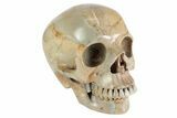 Realistic, Polished Chohua Jasper Skull #382018-2